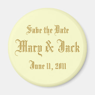 De datum opslaan magneet