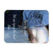 De datum opslaan Marine Magneet (Horizontaal)