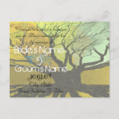 De datum opslaan - regels aankondigingskaart (Achterkant)