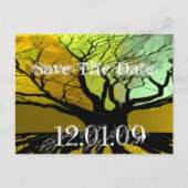 De datum opslaan - regels aankondigingskaart (Voorkant)