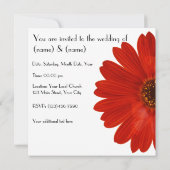 De datum opslaan save the date (Achterkant)