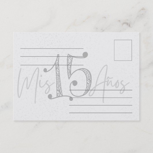 De datum opslaan save the date (Achterkant)