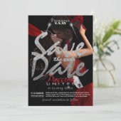 De datum opslaan save the date (Staand voorkant)