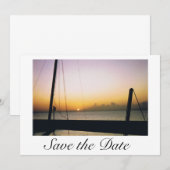 De datum opslaan save the date (Voorkant / Achterkant)