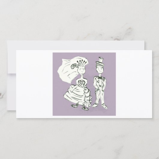 De datum opslaan save the date (Voorkant)