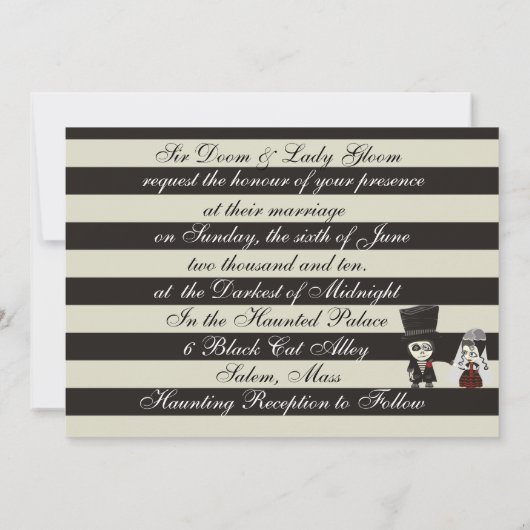 De datum opslaan save the date (Achterkant)