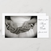 De datum opslaan save the date (Voorkant / Achterkant)