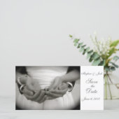 De datum opslaan save the date (Staand voorkant)