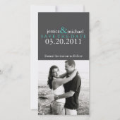 De datum opslaan save the date (Voorkant)