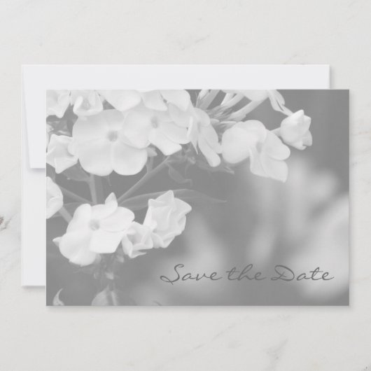 De datum opslaan save the date (Voorkant)