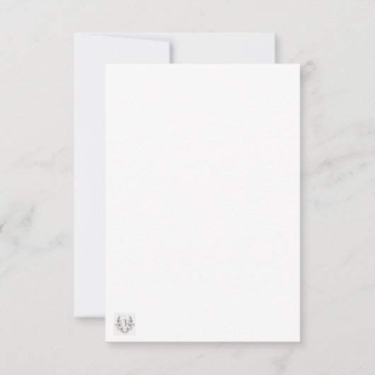 De datum opslaan save the date (Achterkant)