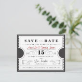 De datum opslaan save the date (Staand voorkant)