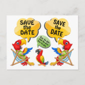 DE DATUM OPZEGGEN POSTKAART (Voorkant)