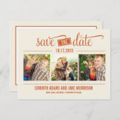 "DE" Datum - Sla de datumkaart op Aankondigingskaart (Voorkant / Achterkant)