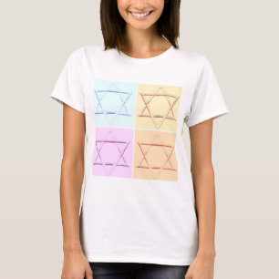 De datum/ster van David opslaan T-shirt