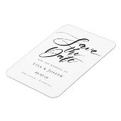 De datum stille kalender opslaan magneet (Linkerzijde)