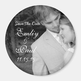 De datum-uw foto opslaan magneet