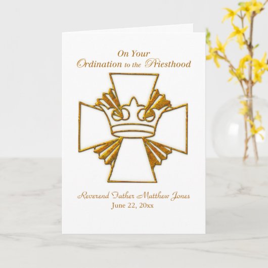 De Datum van de douane, de Gelukwens van de Kaart (Gele Bloem)