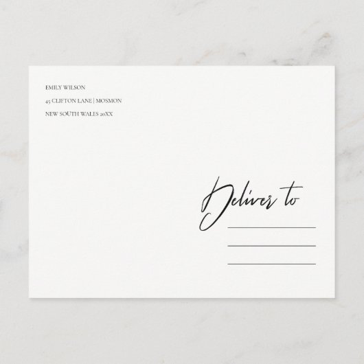 DE DATUM VAN DE OPLOSSING VAN DE WATERVERF VAN HET AANKONDIGINGSKAART (Achterkant)