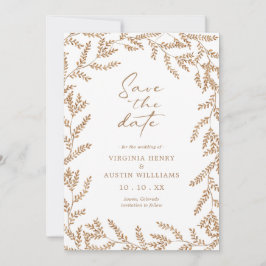 De datum van de valWedding sparen Save The Date