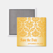 de datum van gele vouw opslaan magneet (Voorkant / Achterkant)