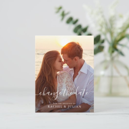 De datum van het waarlijk manuscript verandert de  briefkaart (Staand voorkant)