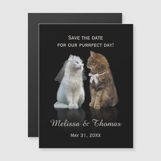 De datum van onze vruchtendag opslaan (Voorkant / Achterkant)