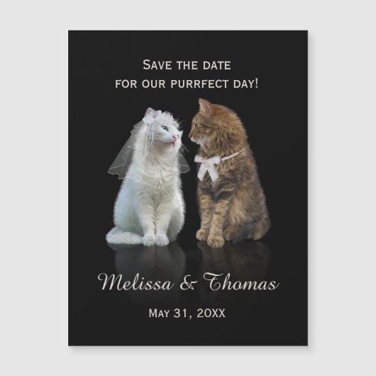 De datum van onze vruchtendag opslaan (Voorkant)