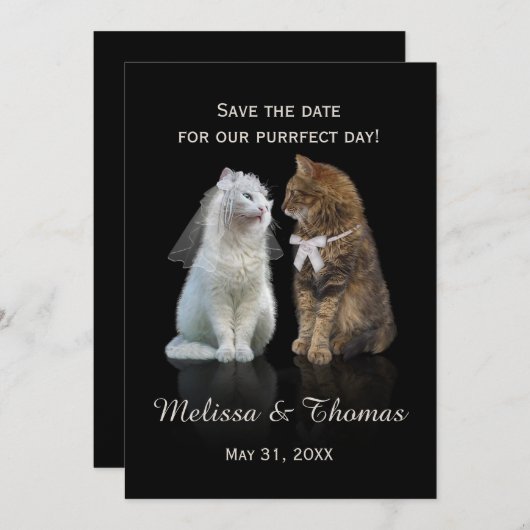 De datum van onze vruchtendag opslaan (Voorkant / Achterkant)