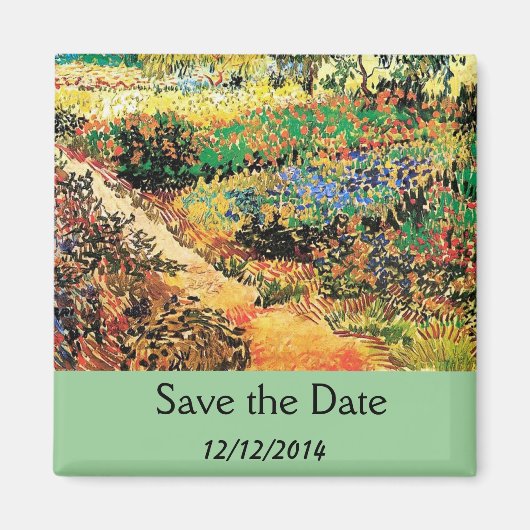 De datum voor bruiloften opslaan.... magneet (Voorkant)