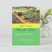 De datum voor bruiloften opslaan.... save the date (Staand voorkant)