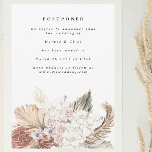 De datum waarop Bohemian Pampas de datum verander Save The Date