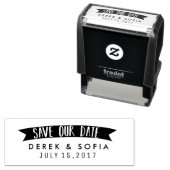 De datum zelf inkepen stempel opslaan (In situ)