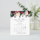 De datumagenda opslaan (Staand voorkant)