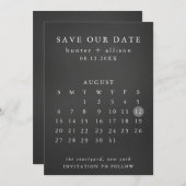 De datumagenda opslaan save the date (Voorkant / Achterkant)