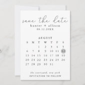 De datumagenda opslaan save the date (Voorkant)