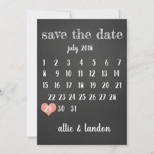 De datumagenda opslaan save the date