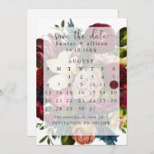 De datumagenda opslaan save the date (Voorkant / Achterkant)