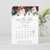 De datumagenda opslaan save the date (Staand voorkant)