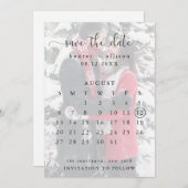 De datumagenda opslaan save the date (Voorkant / Achterkant)