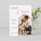 De datumfoto opslaan folie uitnodiging (Staand Voorkant)