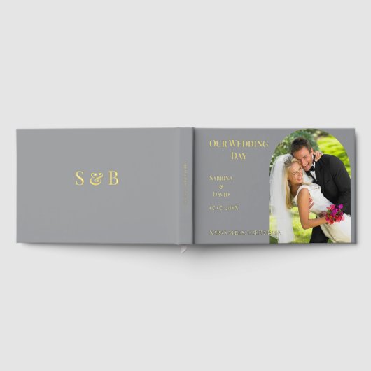 De datumfoto opslaan gastenboek (Volledig)