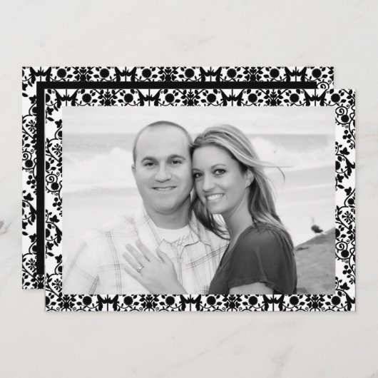 De datumfoto opslaan save the date (Voorkant / Achterkant)