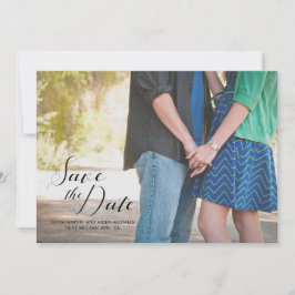 De datumfoto opslaan save the date