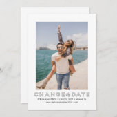 De datumfotokaart wijzigen kaart (Voorkant / Achterkant)