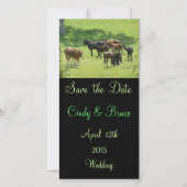 De datumfotokaarten opslaan save the date (Voorkant)