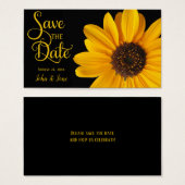 De datuminvoegkaart opslaan visitekaartje (Voorkant /achterkant)