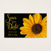 De datuminvoegkaart opslaan visitekaartje (Voorkant)