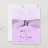 De datumkaart Lavender Lane opslaan Save The Date (Voorkant)