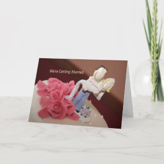 De datumkaart opslaan aankondiging